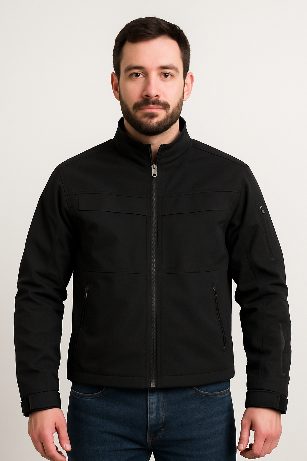Waterproof and cut-resistant metal jacket for men