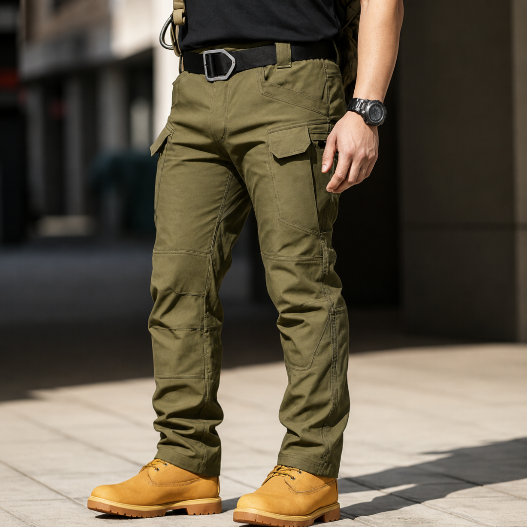 Durable Waterproof Tactical Pants with 7 Pockets + Free Tactical Belt