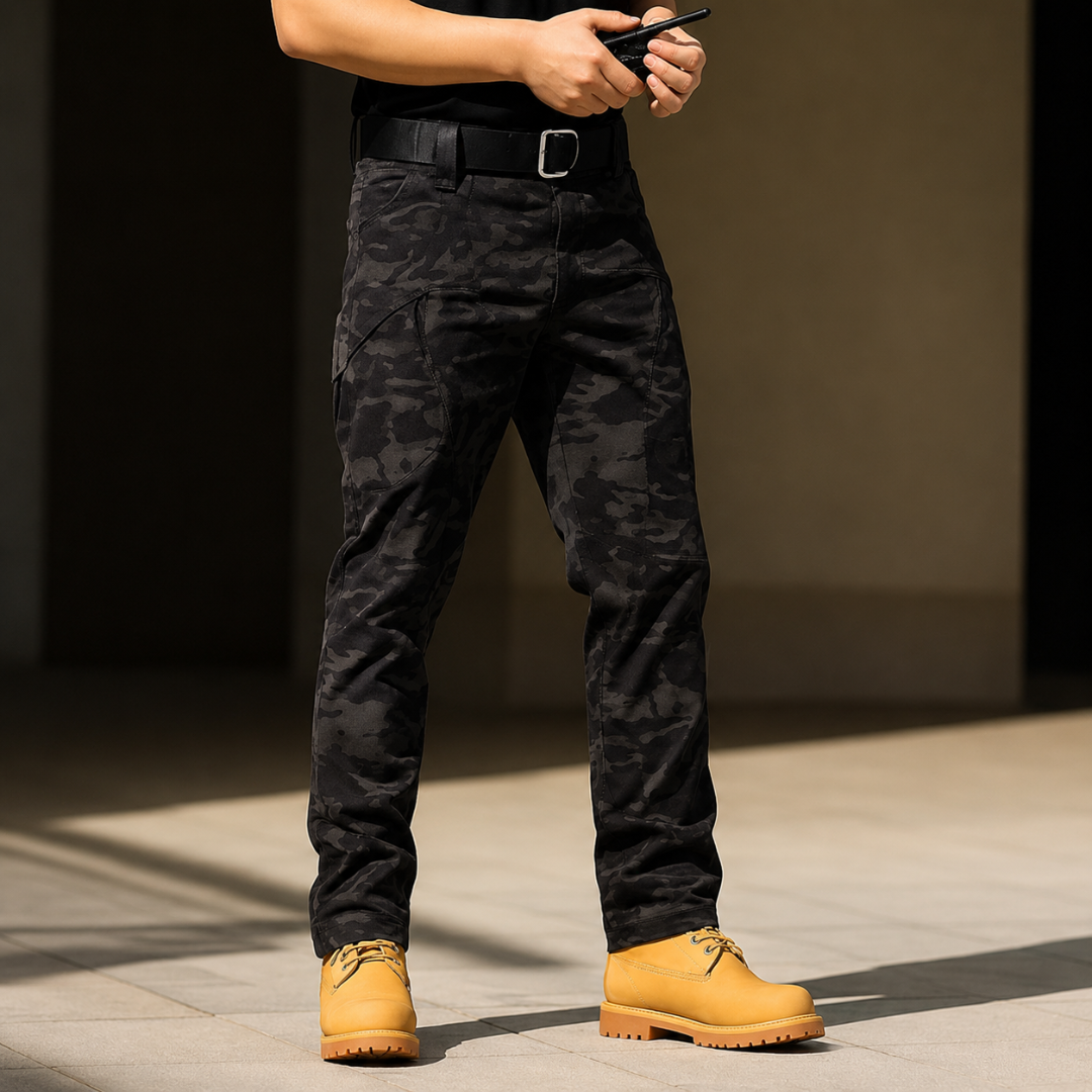 Durable Waterproof Tactical Pants with 7 Pockets + Free Tactical Belt