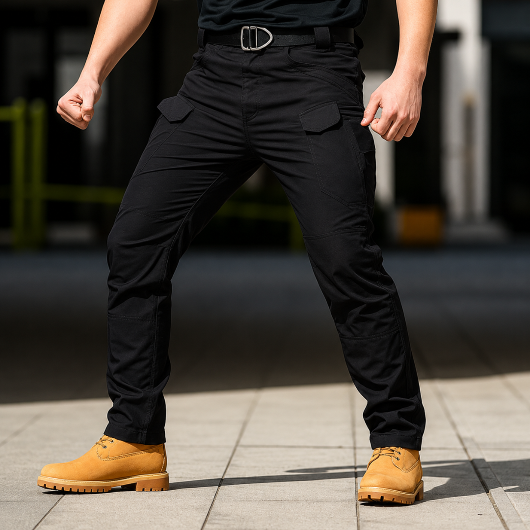 Durable Waterproof Tactical Pants with 7 Pockets + Free Tactical Belt