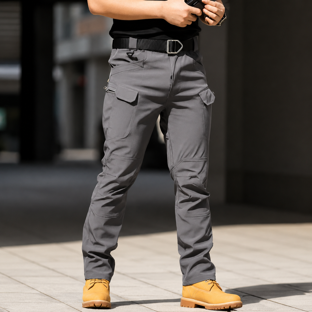Durable Waterproof Tactical Pants with 7 Pockets + Free Tactical Belt