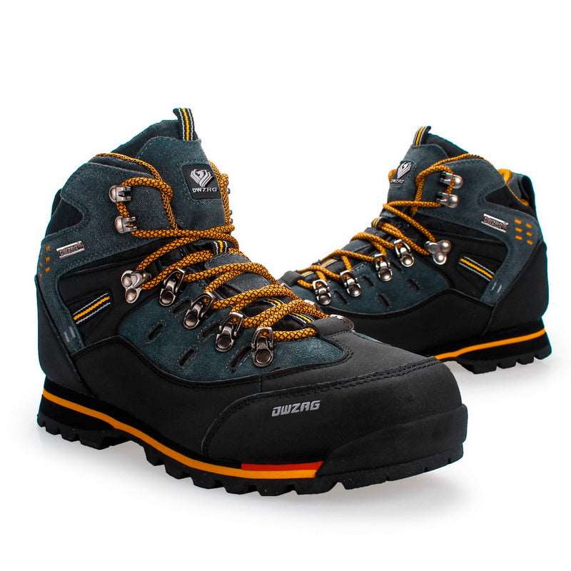 Waterproof hiking boot for rugged terrain