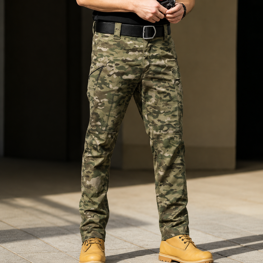 Durable Waterproof Tactical Pants with 7 Pockets + Free Tactical Belt