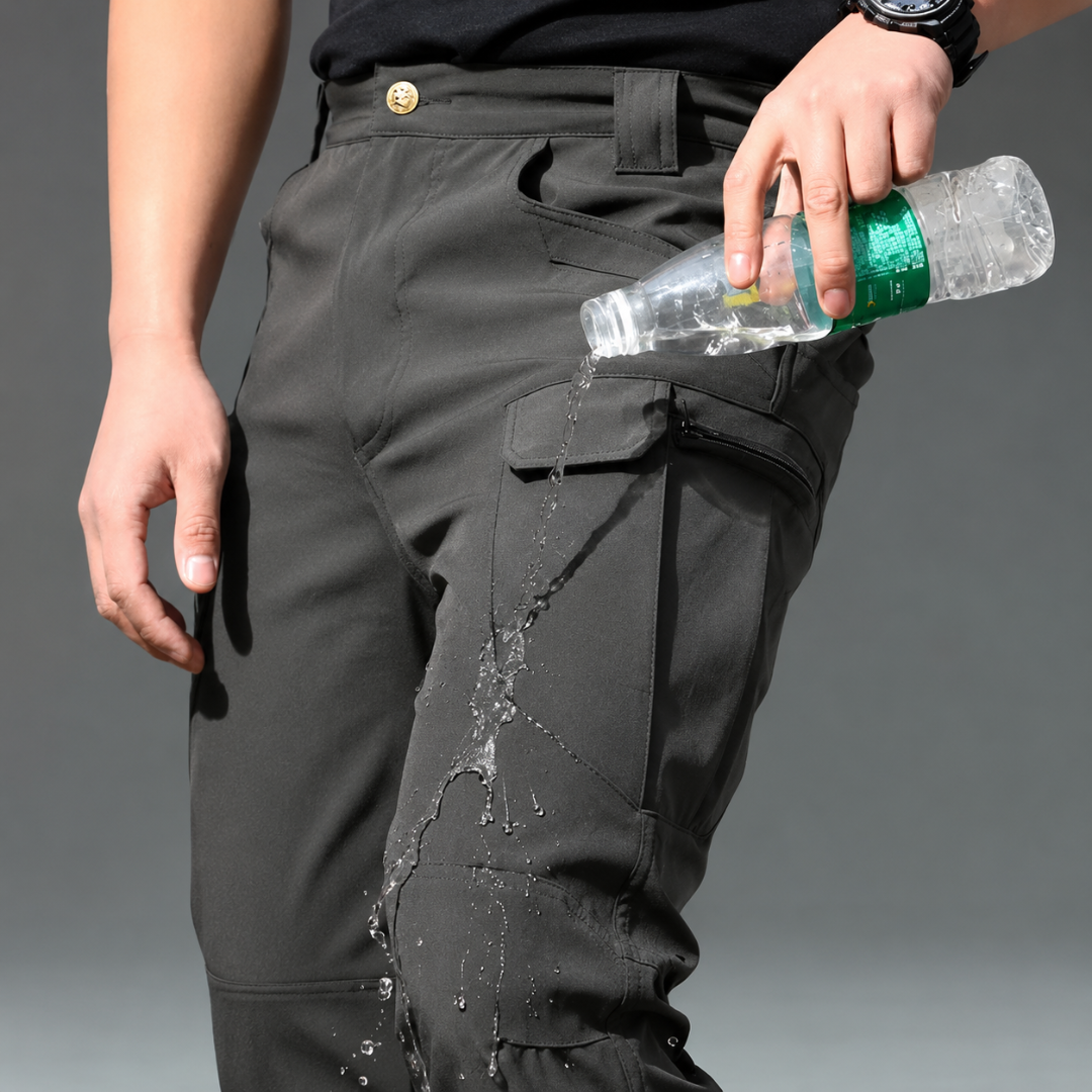 Durable Waterproof Tactical Pants with 7 Pockets + Free Tactical Belt